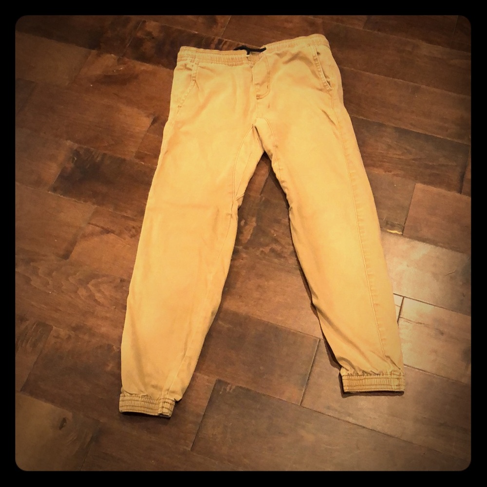 Brown joggers